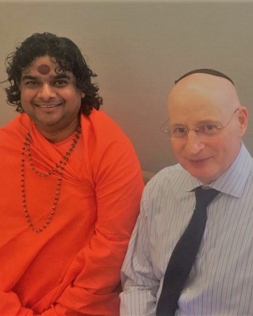 Swami Keshvananda Ji & Mr. Steven Derby