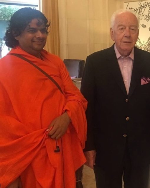 With Former Foreign Minister of former Yugoslavia Budimir Loncar