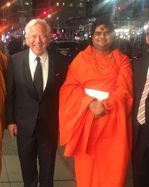 With Mr. Robert Kraft (CEO of Kraft Group, USA)